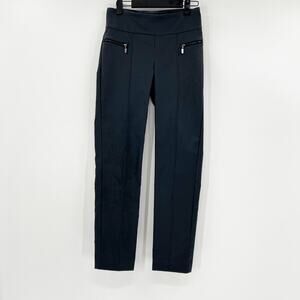 Urban Outfitters Black Faux Leather Flare Pants 2‎